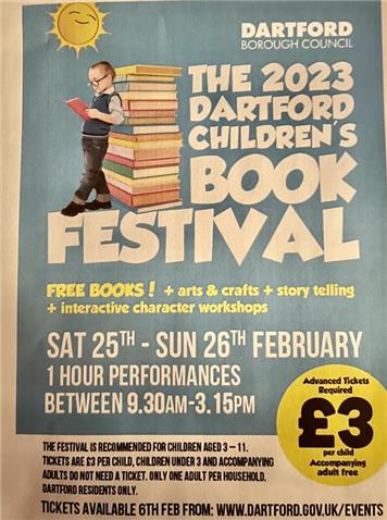  - Dartford Borough Council Children's Book Festival